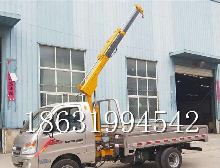 张店区随车吊机简易电动行走吊机货车轻卡搬运四不像随车吊随车吊机装卸货物车载